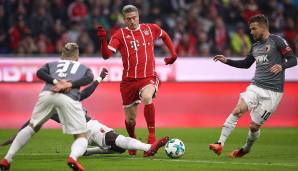 ST: Robert Lewandowski (FC Bayern) - 51 Prozent