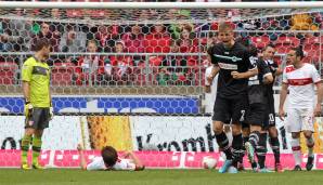 SPVGG GREUTHER FÜRTH mit 2:0 am 4. Mai 2013 gegen den VfB Stuttgart.