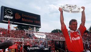 ABWEHR - Andreas Brehme: 5 Einsätze. Die irre Meistersaison war die letzte seiner unglaublichen Karriere. Hinterher als Trainer nicht mehr so erfolgreich. Inzwischen ist es ziemlich still um den WM-Helden von 1990.
