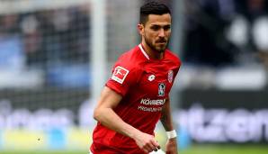 FSV MAINZ 05: Danny Latza - Der Mittelfeldspieler wird der Nachfolger von Niko Bungert, der seine Karriere beendet hat. Latza ist seit 2015 im Verein und gehört zu den dienstältesten Mainzern.