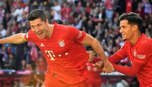 Der FC Bayern hat deutlich gegen den 1. FC Köln gewonnen - unter anderem traf Robert Lewandowski doppelt.
