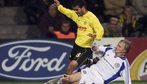 Platz 3: Francis Bugri (29 Tore in 162 Spielen). Spielte ab 1995 in der BVB-Jugend und darf sich nach einem Kurzeinsatz Meister 2002 nennen. Arbeitet inzwischen bei einer Reifen- und Auto-Servicefirma. Kickt in den Traditionsmannschaften der Borussia.