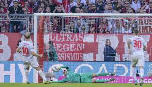 Manuel Neuer hat beim 2:1 der Bayern gegen Union einen von zwei Elfmetern gehalten. Damit ist er mit Diego Benaglio gleichgezogen. Welcher Torhüter hat in den vergangenen zehn Jahren die meisten Elfer in der Bundesliga entschärft? Das Ranking.