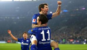Schalke 04 gewann am 17. Spieltag gegen Borussia Mönchengladbach.