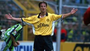 FREDI BOBIC: Von 2000 bis 2002 Chapuisats Nachfolger als Neuner. Fand 2002 aber keinen Platz mehr im System von Matthias Sammer und wurde in der Rückrunde nach Bolton verliehen. Wechselte nach der Saison, in der der BVB Meister wurde, nach Hannover.