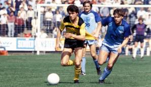 ERDAL KESER: Trug neben der 11 auch die 9 in der Saison 82/83. Spielte insgesamt von 1980 bis 1984 und noch einmal in der Saison 1986/87 für den BVB.