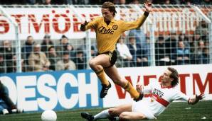 Platz 18: DANIEL SIMMES - eingesetzt im Alter von 18 Jahren und 13 Tagen beim 1:2 gegen den Hamburger SV am 25. August 1984 - Heute: Karriereende.
