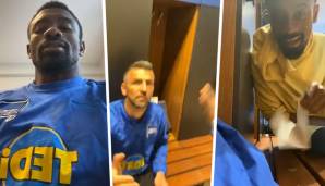 Was war passiert? Der 34-Jährige zeigte in einem Facebook-Video, wie er auf dem Vereinsgelände und in der Kabine einige Mitspieler und Mitarbeiter des Klubs per Handschlag begrüßt.