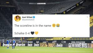 Axel Witsel (Borussia Dortmund): "Der Spielstand steckt im Namen"