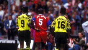 Yahaya Mallam (5 Spiele): Der Ghanaer galt als großes Offensivtalent, als er 1994 vom FC Turin zum BVB wechselte. In drei Jahren in Dortmund heimste Mallam zwei Meistertitel und den Henkelpott ein.