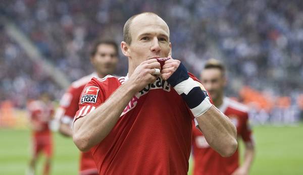 Saison 2009/10 - Arjen Robben: 16 Tore in 24 Spielen