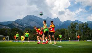 Der BVB bereitet sich derzeit im Trainingslager in Bad Ragaz in der Schweiz auf die neue Saison vor.