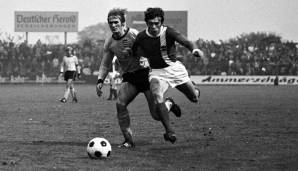 HANS-JOACHIM ANDREE (li.): Ein Tor in 45 Einsätzen für den BVB zwischen 1970 und 1973