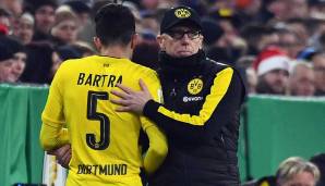 Vertrieb Marc Bartra von Borussia Dortmund: Ex-BVB-Trainer Peter Stöger.