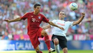 Platz 9: SC Freiburg - 0:7 am 10.09.2011 gegen FC Bayern München.