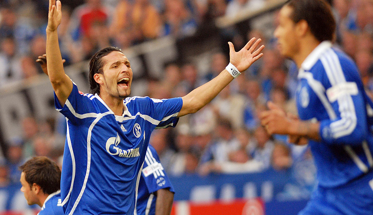 Platz 5: KEVIN KURANYI - acht Kopfballtore 2007/08 für Schalke 04