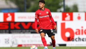 AYMAN AZHIL für Bayer Leverkusen am 12. November 2022 gegen den VfB Stuttgart.