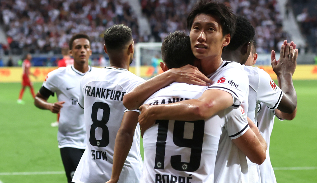 Platz 2: EINTRACHT FRANKFURT │ Tore nach sieben Spieltagen: 14 │ expected-goals-Wert von +2,5