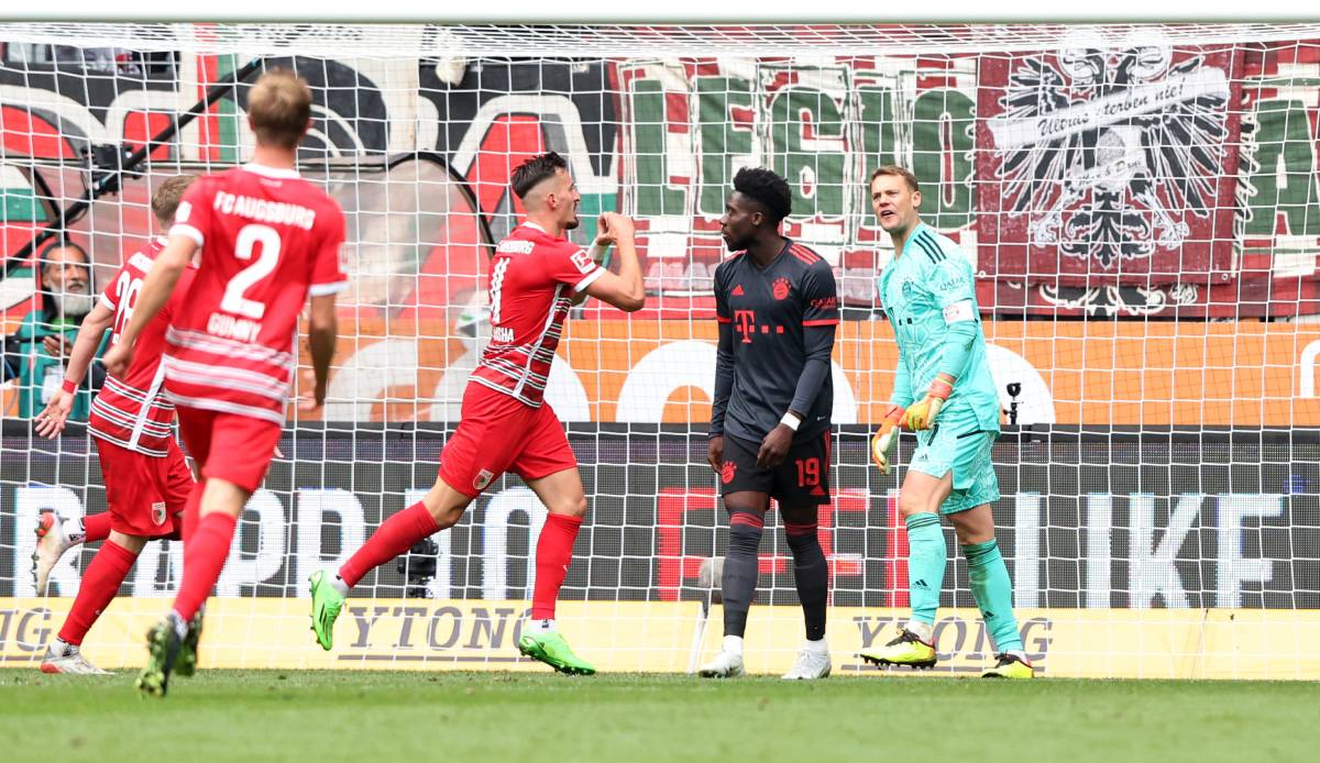 Platz 8: FC AUGSBURG │ Tore nach sieben Spieltagen: 5 │ expected-goals-Wert von -0,7