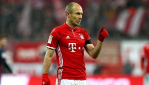 Arjen Robben bleibt angeblich noch bei den Bayern