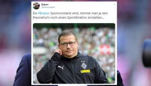 Ein Gedankenspiel, das als Reaktion auf die Pressemitteilung der Bayern häufiger formuliert wurde, war die mögliche Verpflichtung eines Sportdirektors unter dem Sportvorstand Salihamidzic.