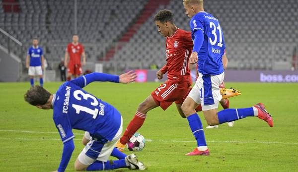 Platz 2: Jamal Musiala am 18. September 2020 gegen Schalke 04 (17 Jahre, 6 Monate, 23 Tage).