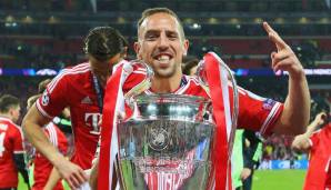 Platz 11: Franck Ribery - 124 Tore in 425 Pflichtspielen