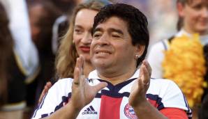 Platz 1 - DIEGO MARADONA: Die Bayern waren einst in fortgeschrittenen Verhandlungen mit Diego Armando Maradona. Als El Diez noch beim FC Barcelona kickte, wollte Hoeneß ihn unbedingt in die Bundesliga holen.