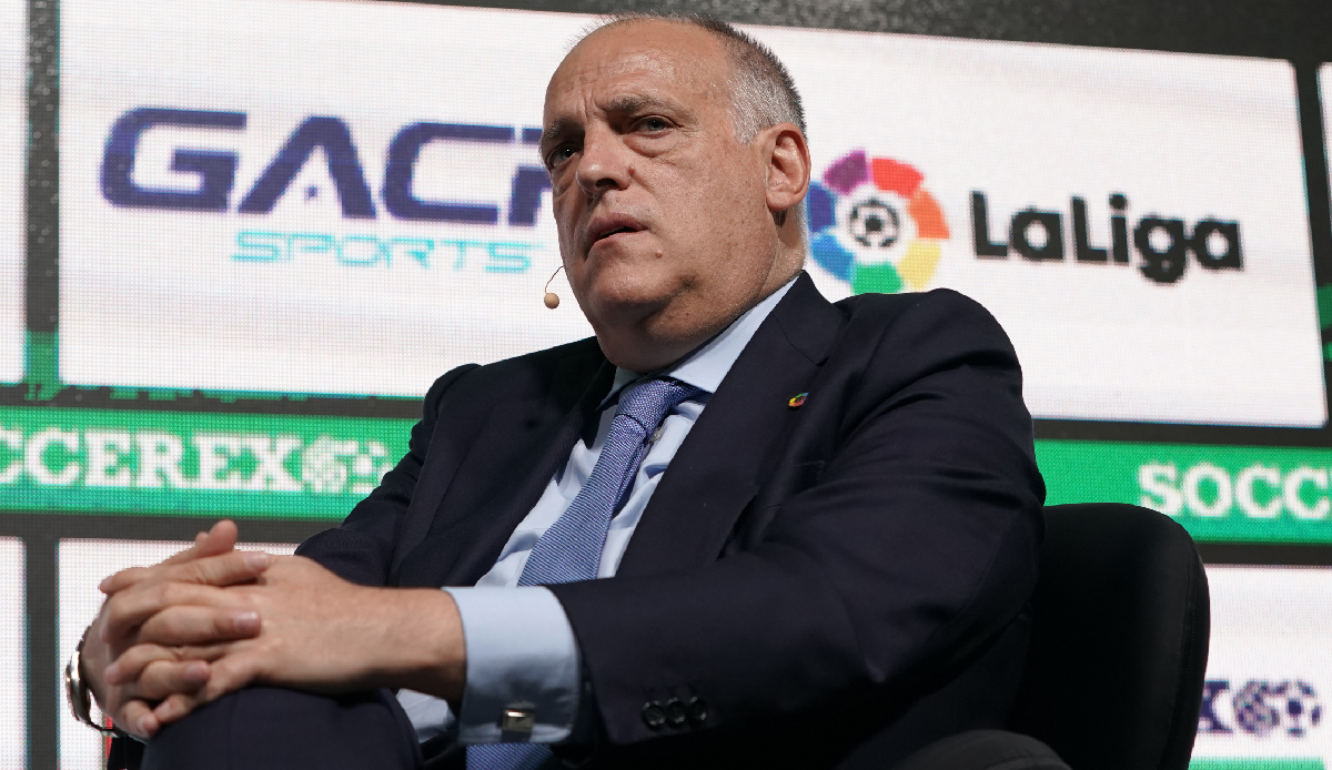 Javier Tebas ist seit 2013 als Präsident der Primera Division im Amt.
