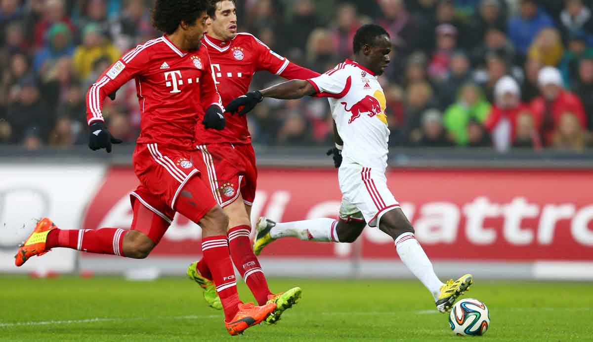 SADIO MANE: Im Januar 2014 gewann Manes damaliger Klub RB Salzburg ein Testspiel gegen Pep Guardiolas FC Bayern mit 3:0. Mane erzielte das 1:0, holte den Elfmeter zum 2:0 heraus und bereitete das 3:0 vor.
