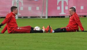 Von 2014 bis 2016 spielten Steeven und Franck Ribery für den FC Bayern München: Der jüngere Bruder kam aber nicht über die Reserve hinaus.