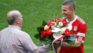 Lukas Podolski (2006 bis 2009 beim FC Bayern): 8 Spiele gegen den FCB (3 Tore, 1 Assist)