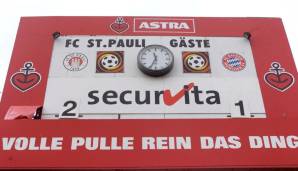 Es folgte ein Sieg gegen das spätere "Vizekusen", doch dann gab es wieder einen Rückschlag. Am Millerntor verlor der große FC Bayern mit 1:2 - die Weltpokalsiegerbesieger waren geboren.