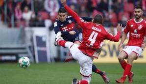 James Rodriguez erzielte das technisch höchst anspruchsvolle 2:0 für die Bayern.