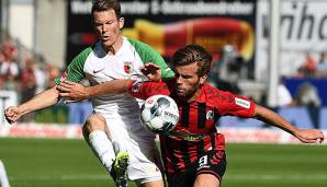 Der SC Freiburg hatte gegen den FC Augsburg zwischenzeitlich die Tabellenführung übernommen – am Ende trennten sich die Klubs jedoch unentschieden.