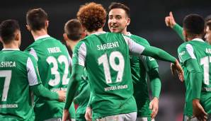 Matchwinner für Werder Bremen: Josh Sargent erzielte gegen Eintracht Frankfurt das 2:1-Siegtor.