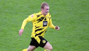 Julian Brandt - nach einer unterdurchschnittlichen zweiten Jahreshälfte 2020 durfte das Dortmunder Sorgenkind gegen Mainz erstmals seit Dezember wieder in der Bundesliga von Beginn an ran - und überzeugte Terzic. Brandt sei "auf einem guten Weg".