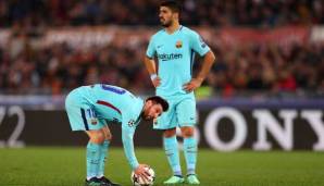 Der FC Barcelona ist 2017/18 an der Roma gescheitert.