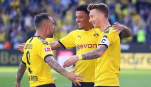Borussia Dortmund feierte gegen Leverkusen einen deutlichen 4:0-Erfolg.