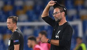 Jürgen Klopp und der FC Liverpool haben beim SSC Neapel verloren.