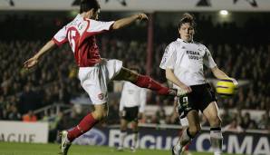 Platz 5: Cesc Fabregas für den FC Arsenal am 7.12.2004 gegen Rosenborg Trondheim (17 Jahre, 7 Monate, 3 Tage).