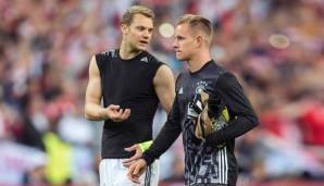 Manuel Neuer und Marc-Andre ter Stegen streiten sich in der Nationalmannschaft um die Torwartposition.
