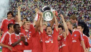 Platz 8 – FC BAYERN (2001): 12 Siege aus 17 Spielen (70,6 Prozent Siegquote; 28:15 Tore)