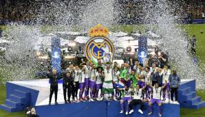 Platz 10 – REAL MADRID (2017): 9 Siege aus 13 Spielen (69,2 Prozent Siegquote; 36:17 Tore)