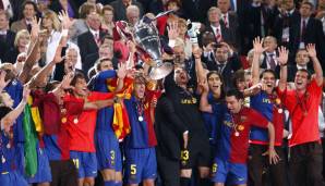 Platz 18 – FC BARCELONA (2009): 7 Siege aus 13 Spielen (53,8 Prozent Siegquote; 32:13 Tore)
