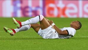Kylian Mbappe ist beim enttäuschenden Champions-League-Auftakt von Paris Saint-Germain (1:1 gegen Brügge) verletzt ausgewechselt worden.