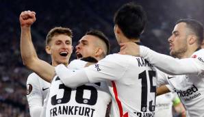 Eintracht Frankfurt ist in der Bundesliga zwar nur Elfter, kann jedoch trotzdem noch den Sprung in die Champions-League-Gruppenphase 2022/23 schaffen.