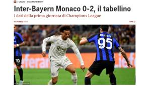 Tuttosport: "Ein großzügiges Inter Mailand kann die überwältigende technische Kraft von Bayern München nicht stoppen. Inzaghi veränderte nach dem schweren K.o. im Derby gegen Milan die Startelf, der Plan scheiterte aber."