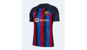 Platz 20 - FC Barcelona | Heim: 4/10 | Es wurde eine dritte Farbe für die Blaugrana-Streifen eingeführt. Die andere große Änderung ist der geschwungene Block über Hals und Schulter, der die Streifen stoppt.