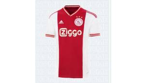 Platz 7 - Ajax Amsterdam | Heim: 7/10 | Der Klassiker ist und bleibt eine Erfolgsgeschichte. Der dicke rote Streifen wurde beibehalten. Die kleinen Verzierungen und der dünne Streifen um den Kragen und die Ärmel tragen alle zur Gesamtästhetik bei.